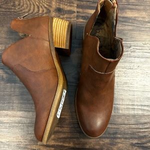 COPY - BOC Brown Ankle Booties